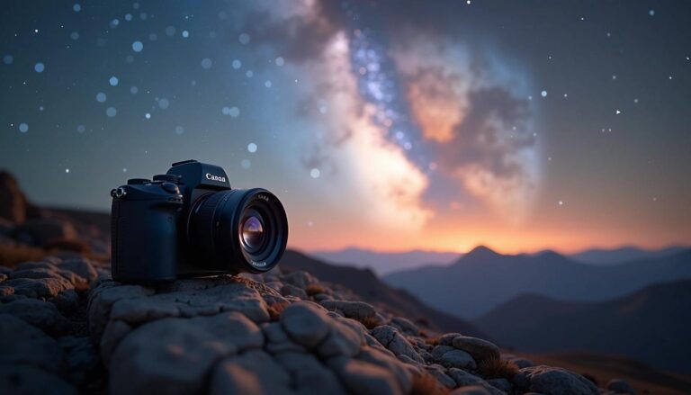 Aglomerados Abertos em Campo Amplo para Camera de Sensor Pequeno