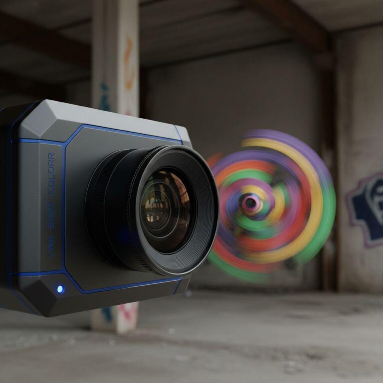 Câmeras Coloridas One Shot Color: Registros Rápidos e Precisos