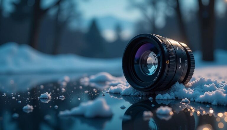 Lentes de Fluorita para Astrofotografia de Grande Campo no Inverno