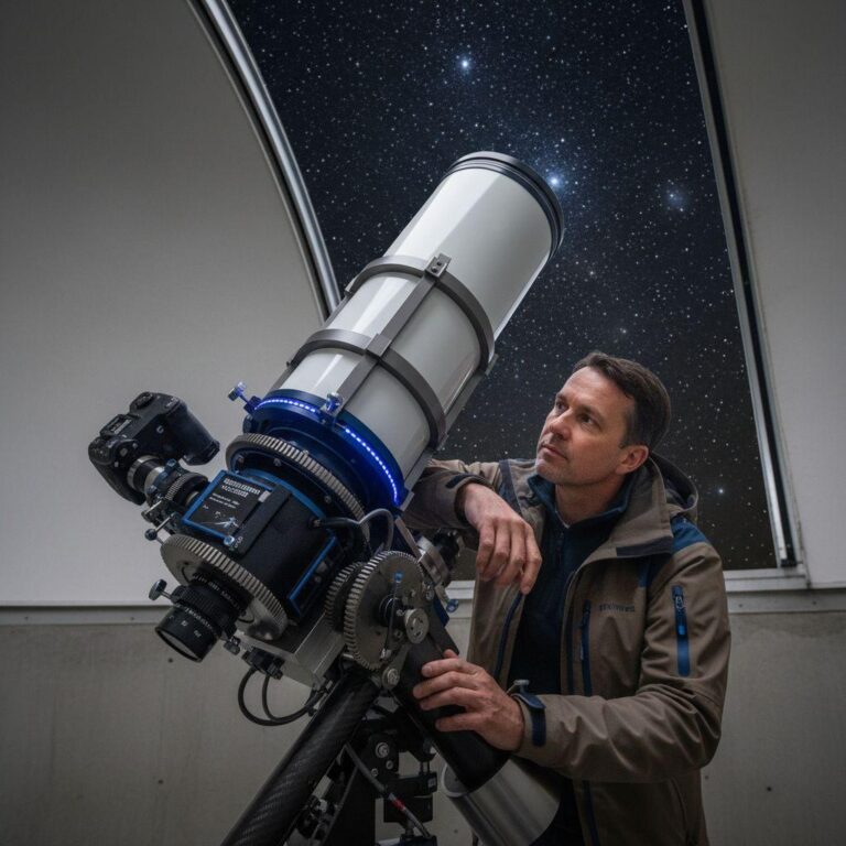 Telescópios de Grande Abertura para Fotografia de Aglomerados Sul